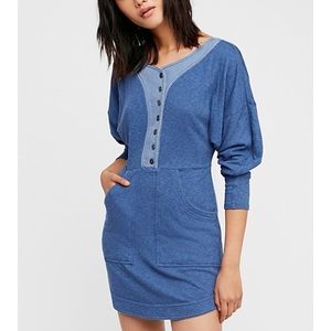 Free People Seeking Heart Mini Dress sz S